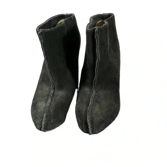 Acne Black Suede Ankle Boots Size  36/6 - Picture 7 of 11